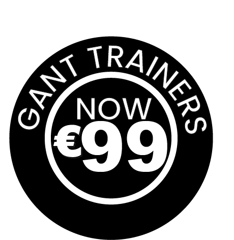 Gant Mc Julien Trainer In White Marine