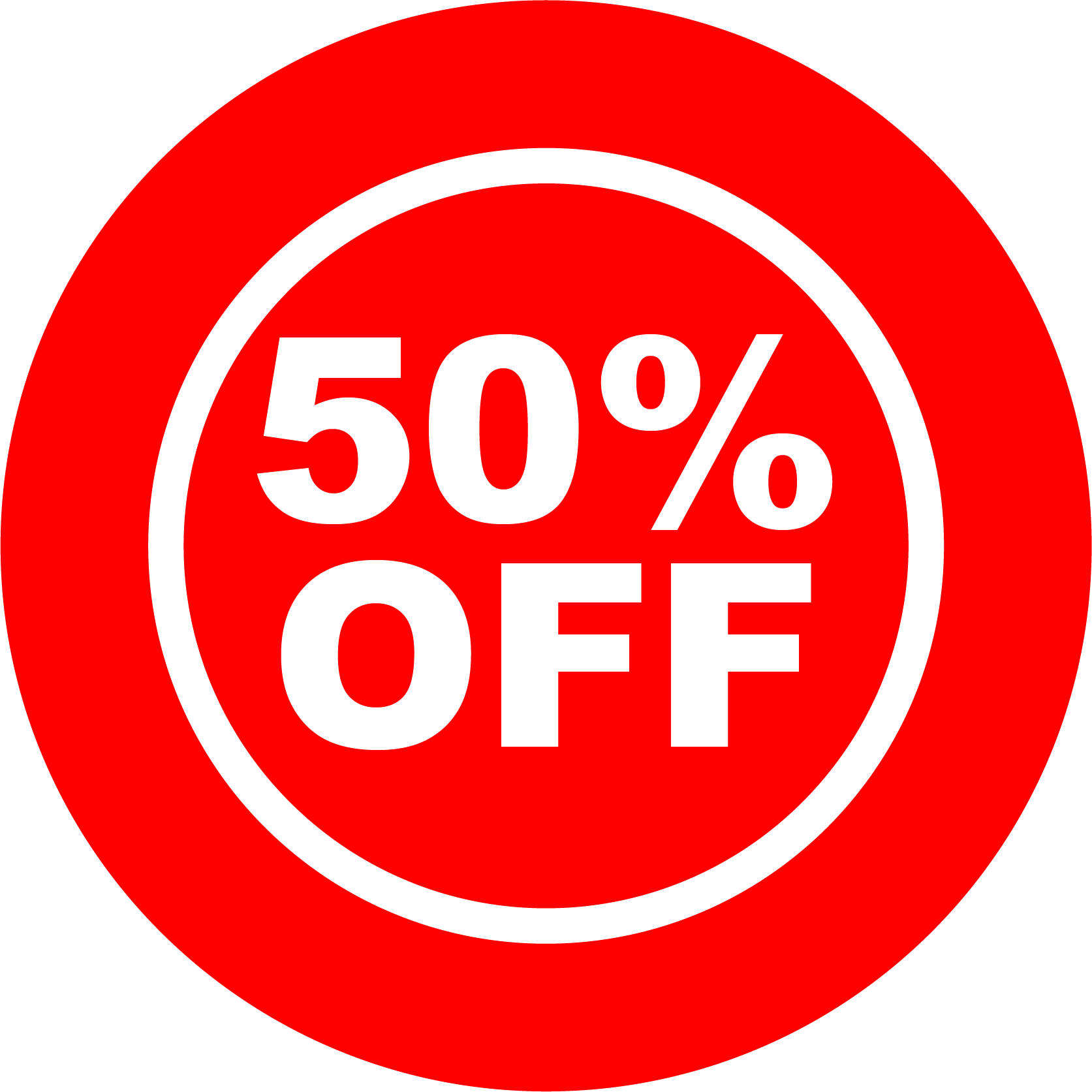 50 % Off Summer Specials