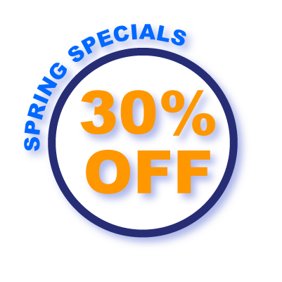 30 % OFF Spring Specias
