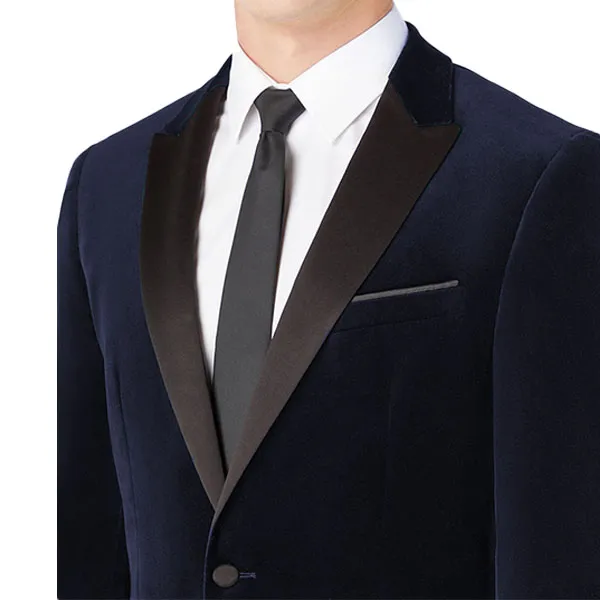 Remus Uomo Monti Velvet Jacket Navy