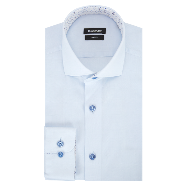 Remus Uomo Tapered Frank Shirt Blue