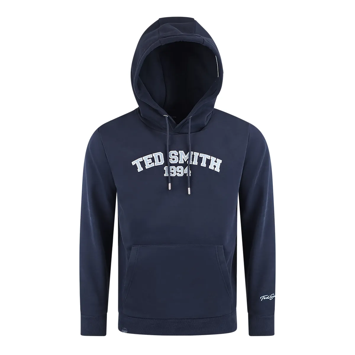 Ted Smith Waxy Collegiate Hoody Dark Sap