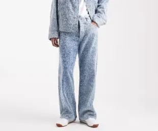 Hugo Blue Patterned Mason Jeans Blue
