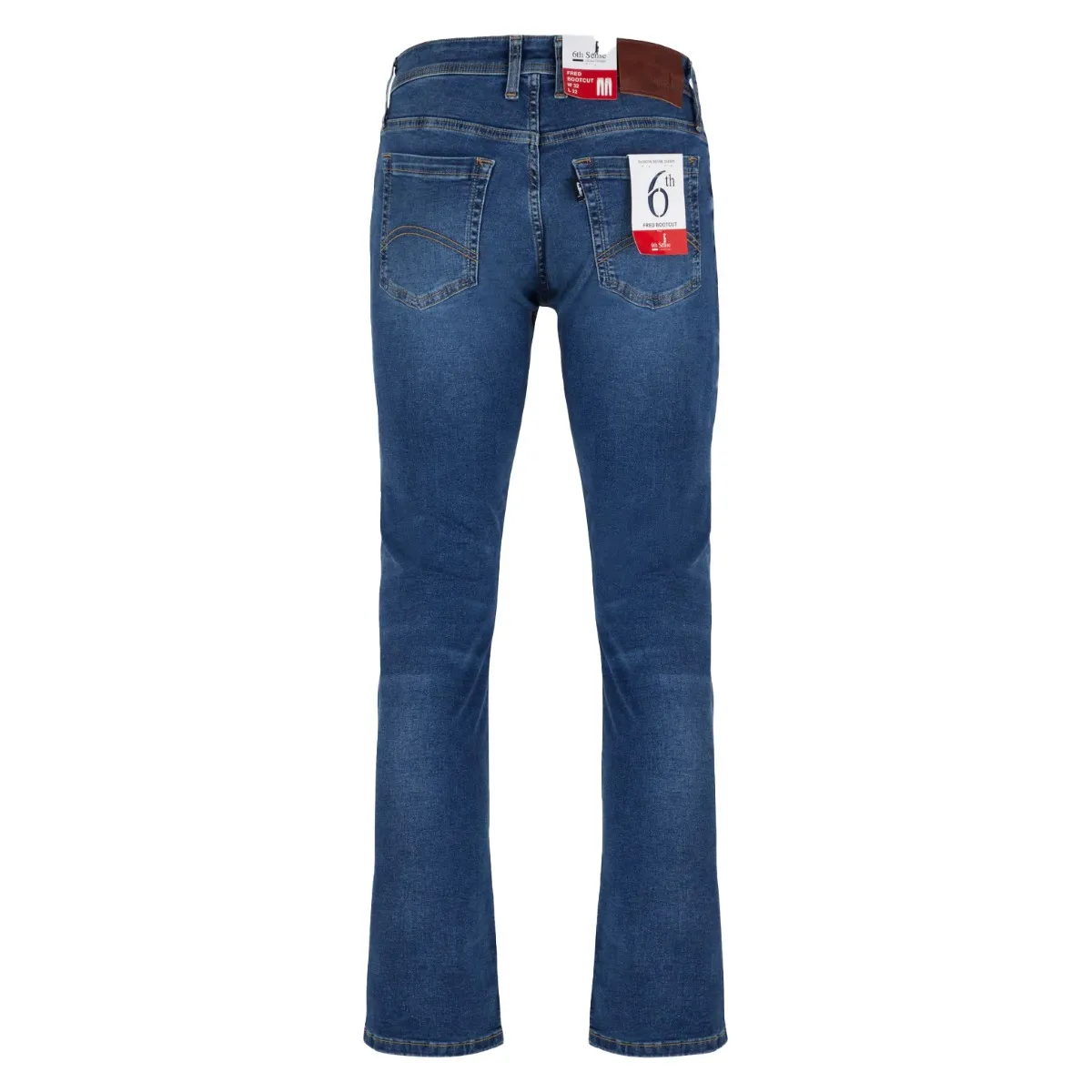 6th Sense Fred Bootcut Jeans Light Wash