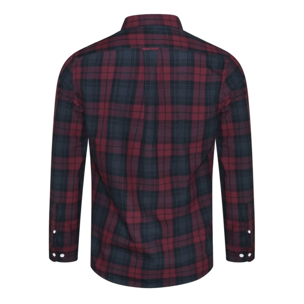 William Tailor Slim Oxford Shirt Red Che