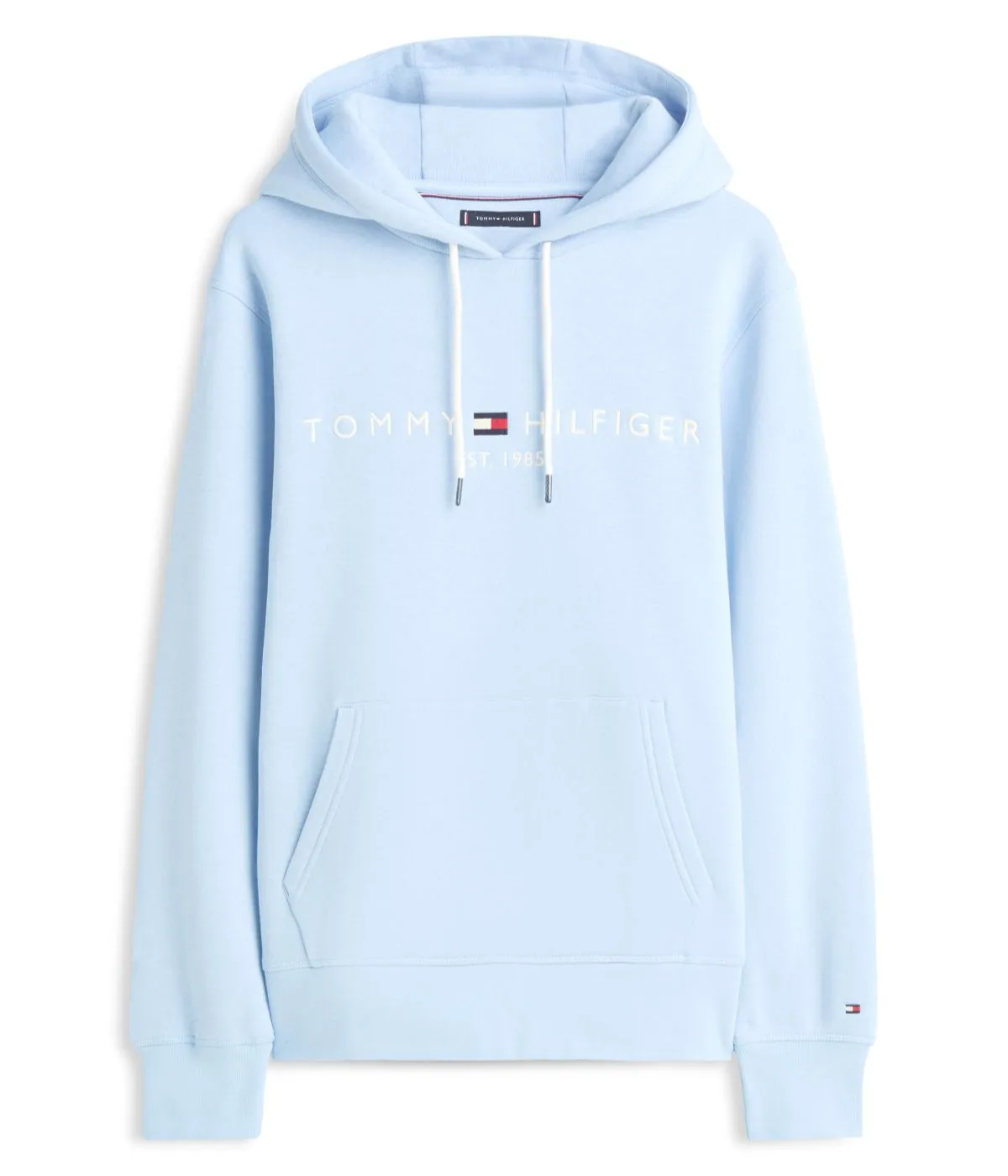 Tommy Hilfiger Core Logo Hoodie Well Water Blue