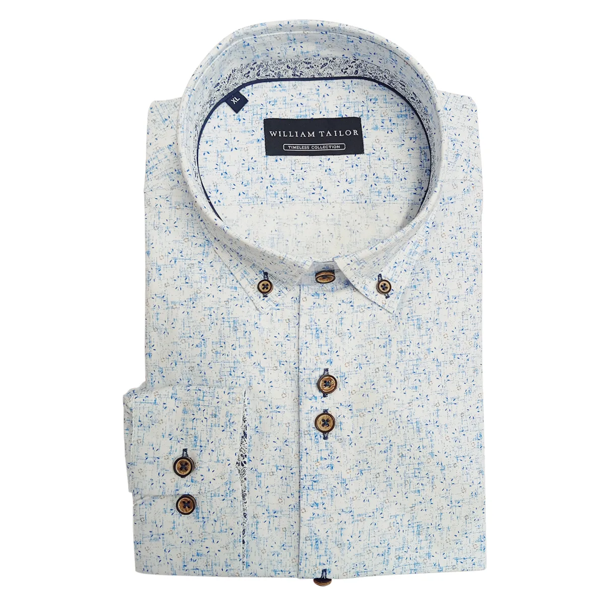 William Tailor Stenny Printed Shirt Navy Print