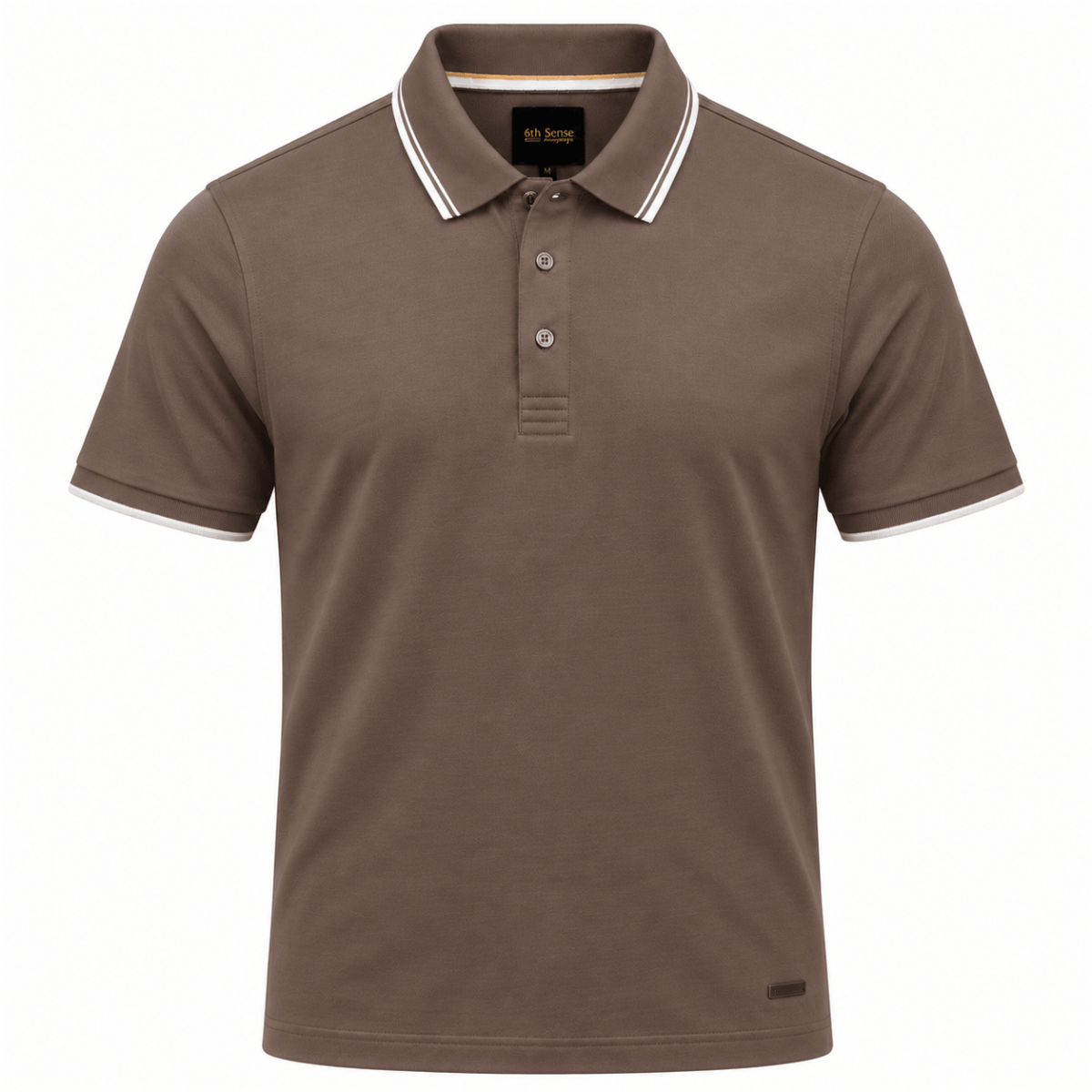 6th Sense SS Astound Polo Shirt Walnut