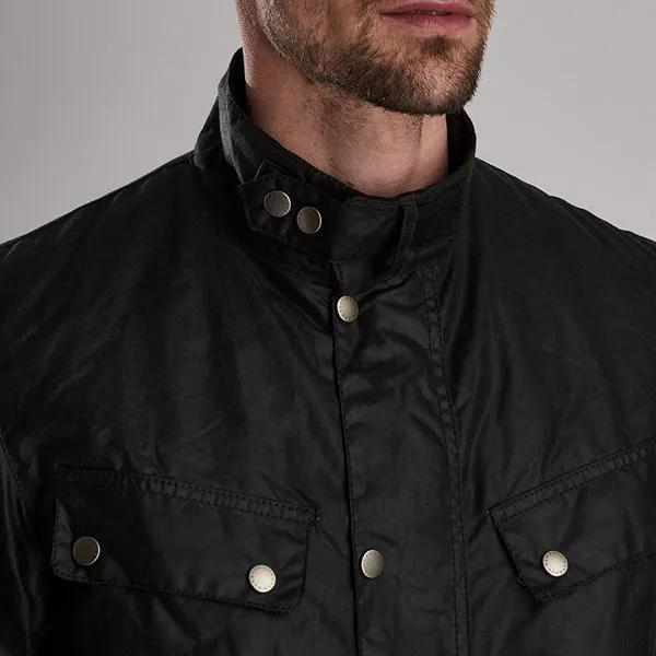 Barbour Tourer Duke Wax Jacket Sage
