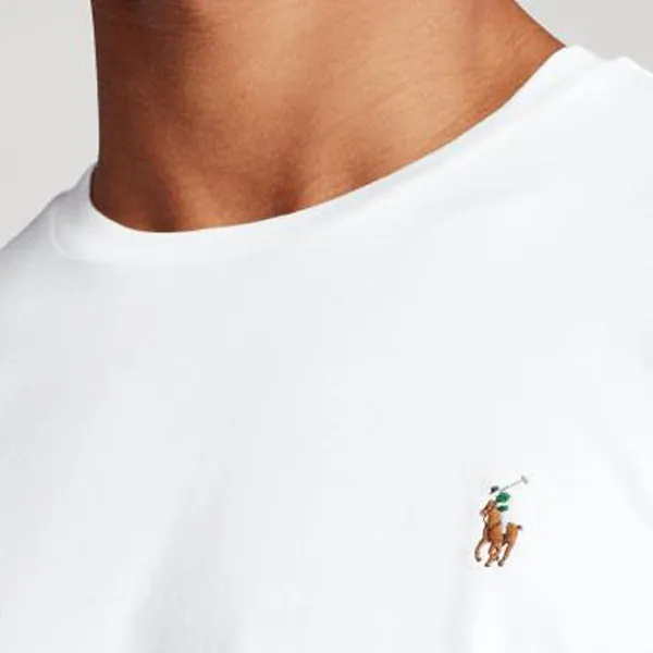 Ralph Lauren SS Pima Cotton T-Shirt White