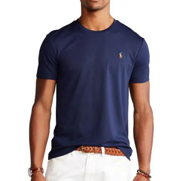 Ralph Lauren SS Pima Cotton T-Shirt Navy