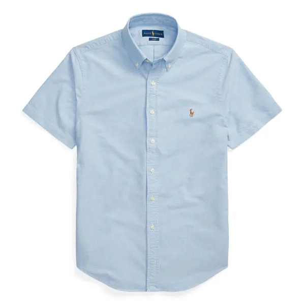 Ralph Lauren SS Oxford Sport Shirt Blue