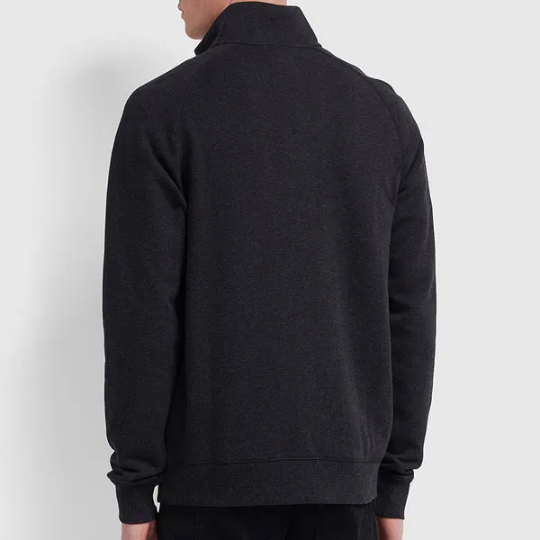 Farah Jim 1/4 Zip Jumper Black