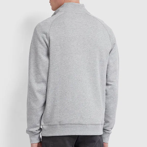 Farah Jim 1/4 Zip Jumper Grey