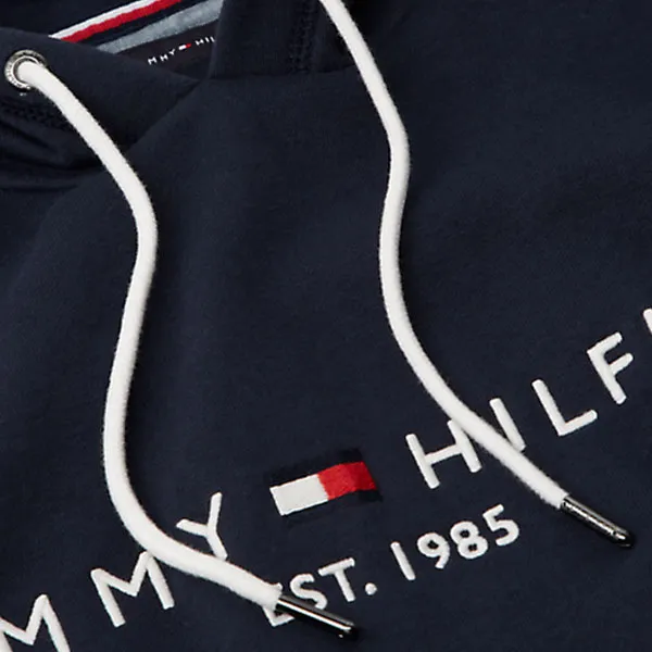 Tommy Hilfiger Navy Core Logo Hoodie