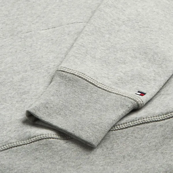 Tommy Hilfiger Grey Core Logo Hoodie