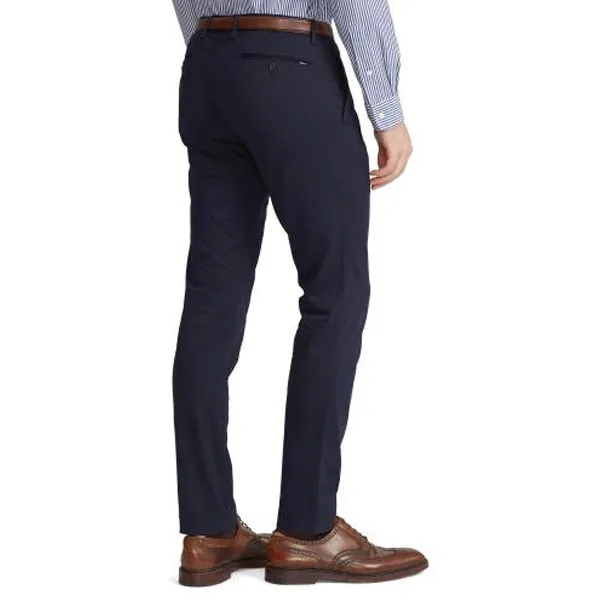 Ralph Lauren Stretch Slim Chino In Navy