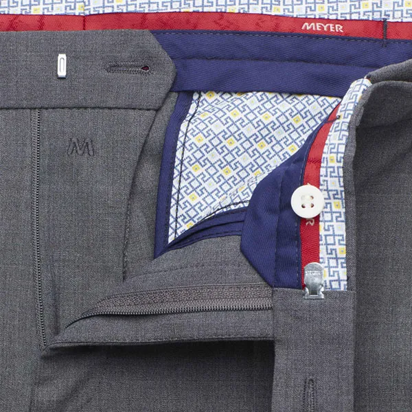 Meyer Regular Fit Grey Trouser