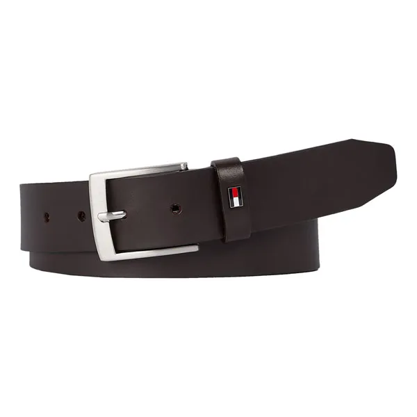 Tommy Hilfiger Adan Leather Belt Brown