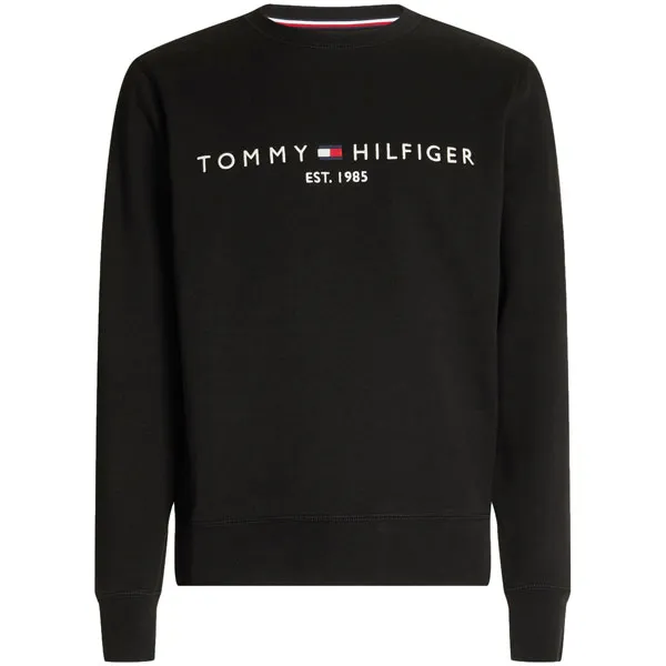 Tommy Hilfiger Logo Sweater Black