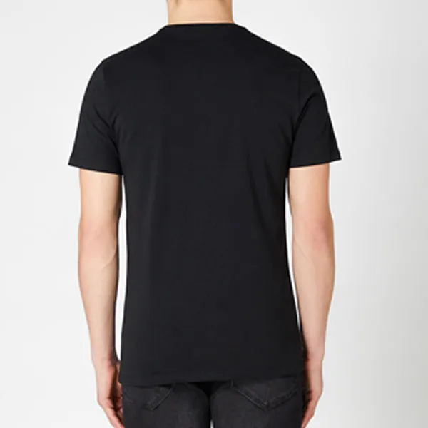 Remus Uomo Plain T-Shirt In Black