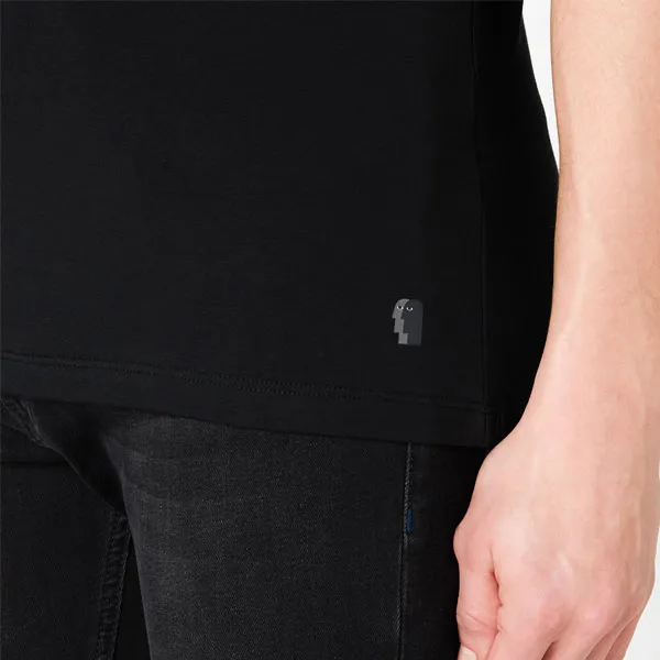 Remus Uomo Plain T-Shirt In Black