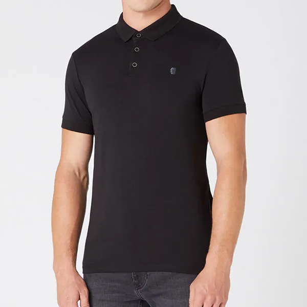 Remus Uomo SS Polo Shirt Black