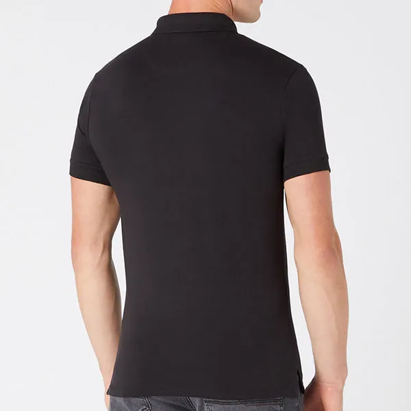 Remus Uomo SS Polo Shirt Black