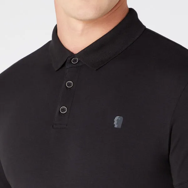 Remus Uomo SS Polo Shirt Black