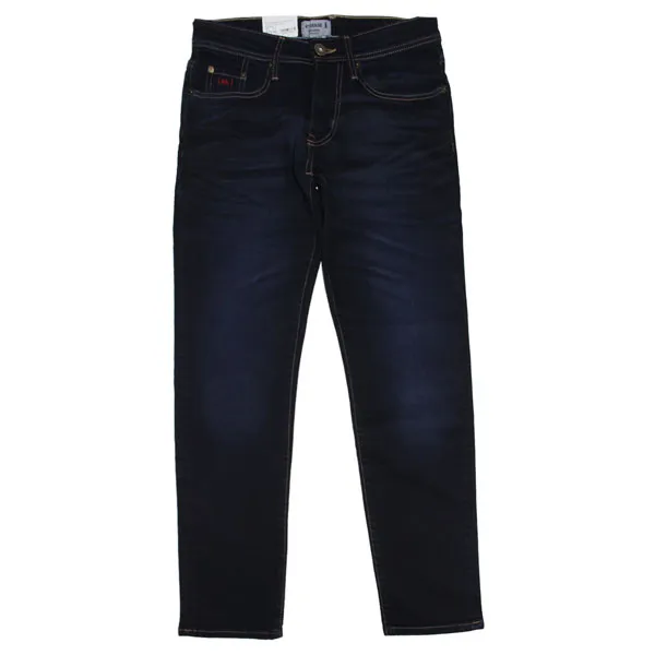 6th Sense Nevada Straight Fit Jean In Blue Black