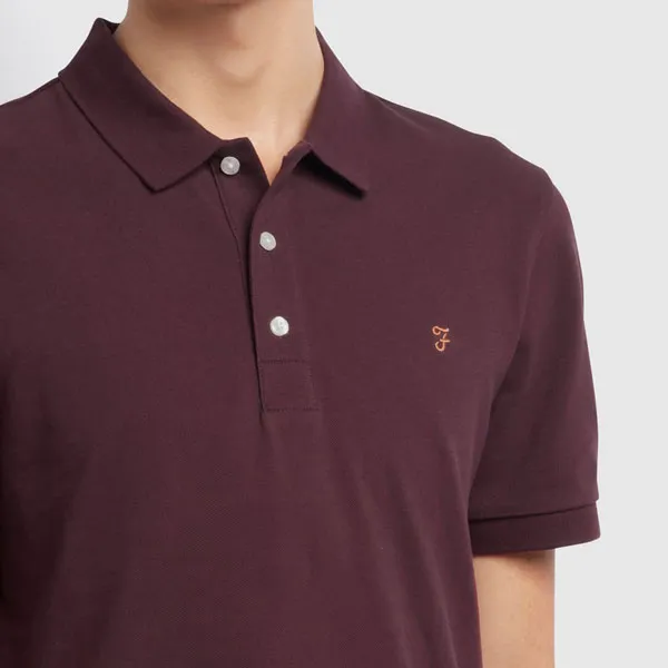 Farah Blanes SS Polo Farah Red