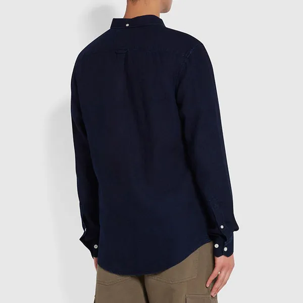 Farah Brewer Indigo LS BD In Indigo