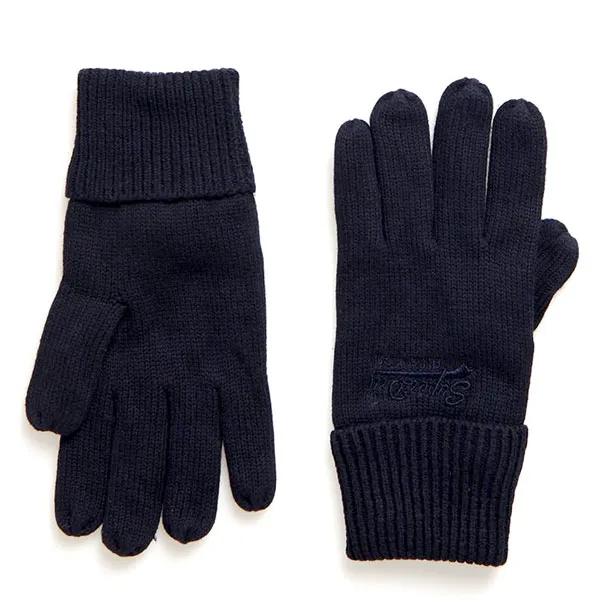 Superdry Vintage Logo Glove In Navy Grit