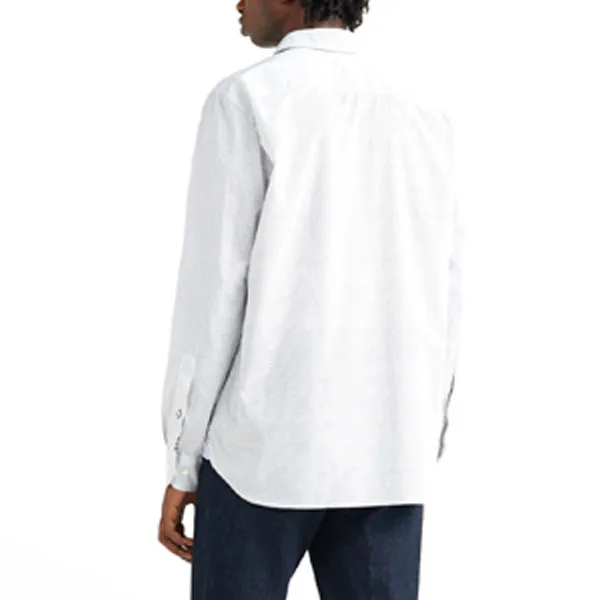 Tommy Hilfiger Mini Geo Print Shirt In White