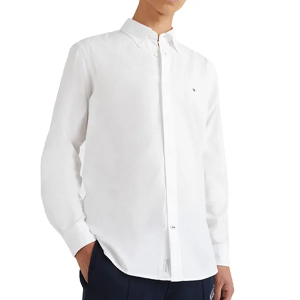 Tommy Hilfiger Core Flex Poplin Shirt Wh