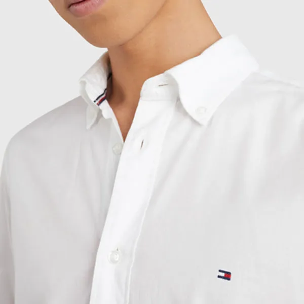 Tommy Hilfiger Core Flex Poplin Shirt Wh