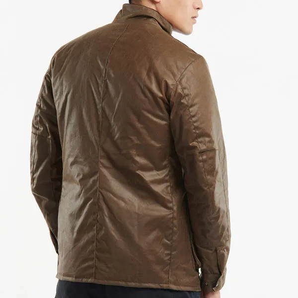 Barbour Tourer Duke Wax Jacket Bark