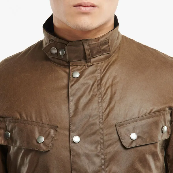 Barbour Tourer Duke Wax Jacket Bark