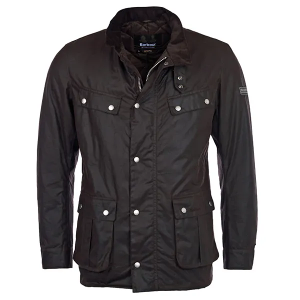 Barbour Tourer Duke Wax Jacket Rustic Brown