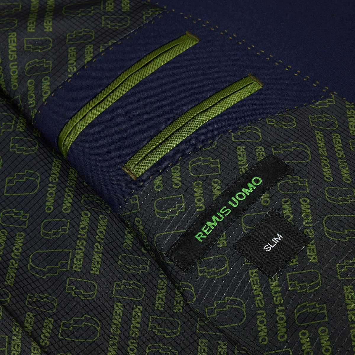 Remus Uomo Massimo Jacket Blue Navy