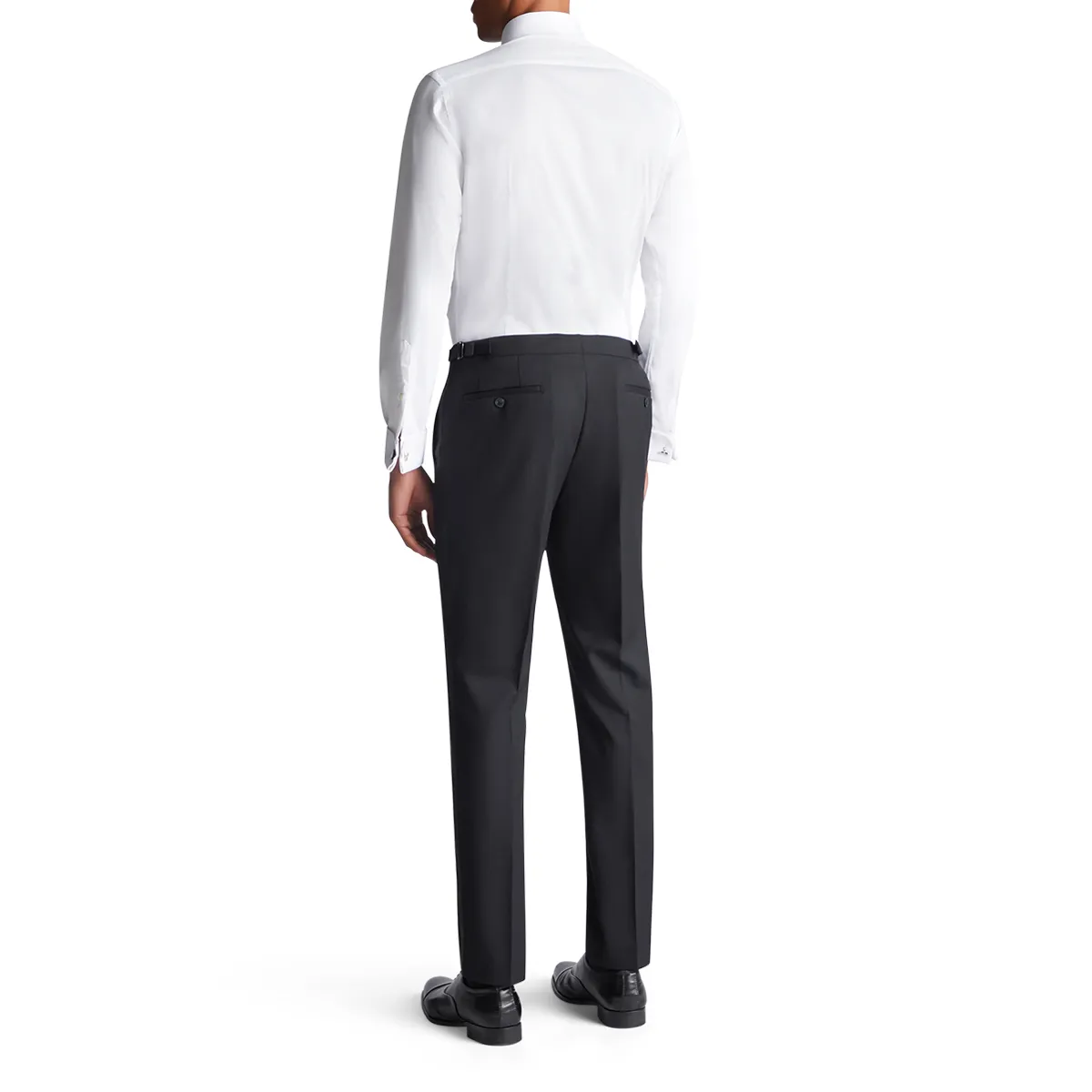 Remus Uomo Ashton Pleated Shirt White