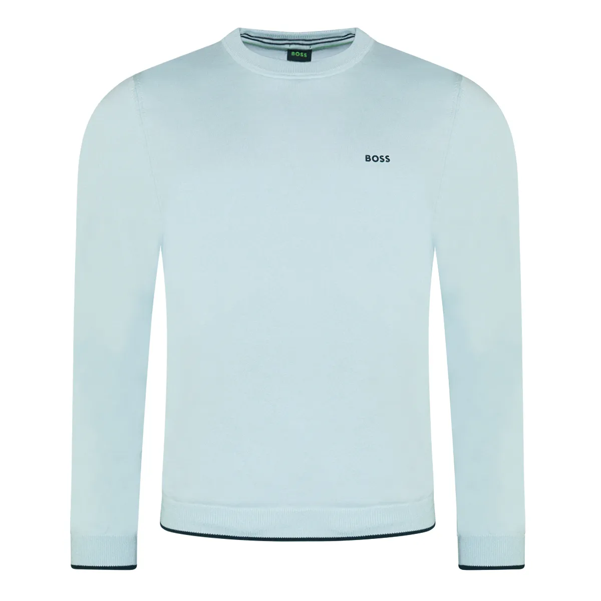Boss Rallo Crew Neck Open Blue