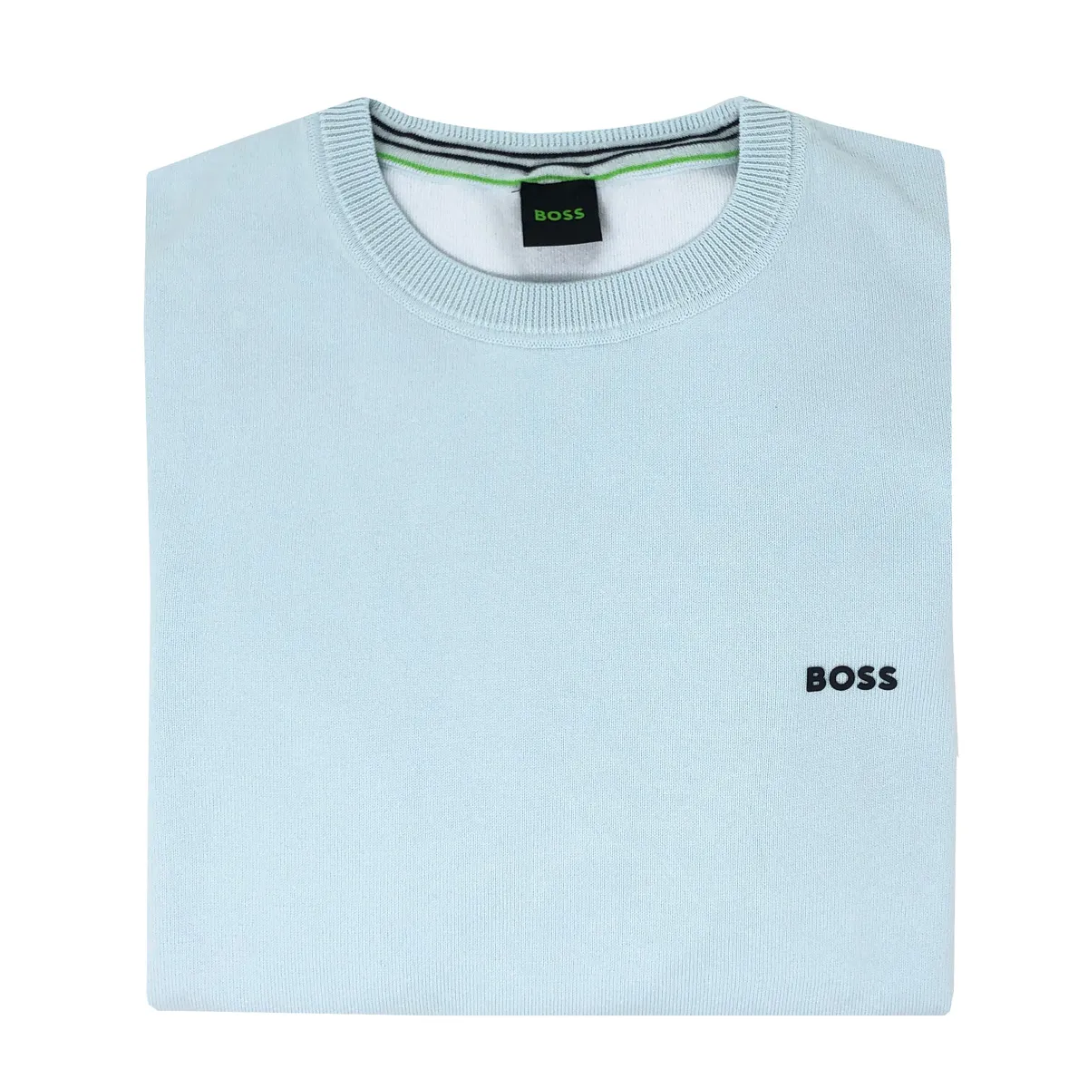 Boss Rallo Crew Neck Open Blue