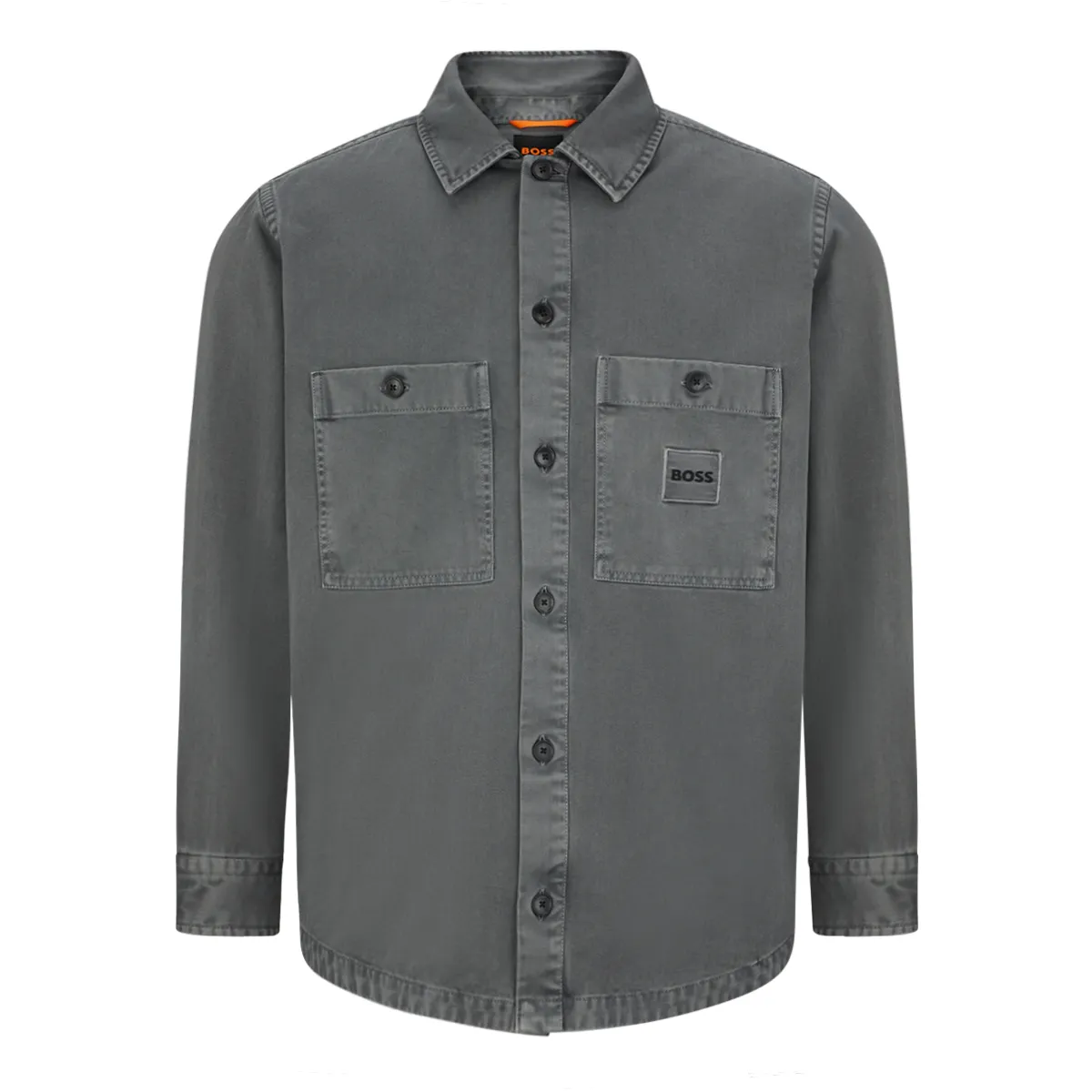 Boss Locky 1 Overshirt Dark Grey