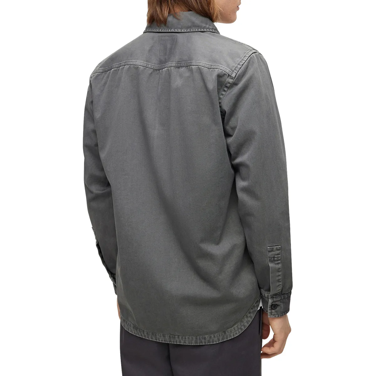 Boss Locky 1 Overshirt Dark Grey