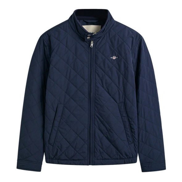 GANT The Quilted Windcheater Evening Blue at