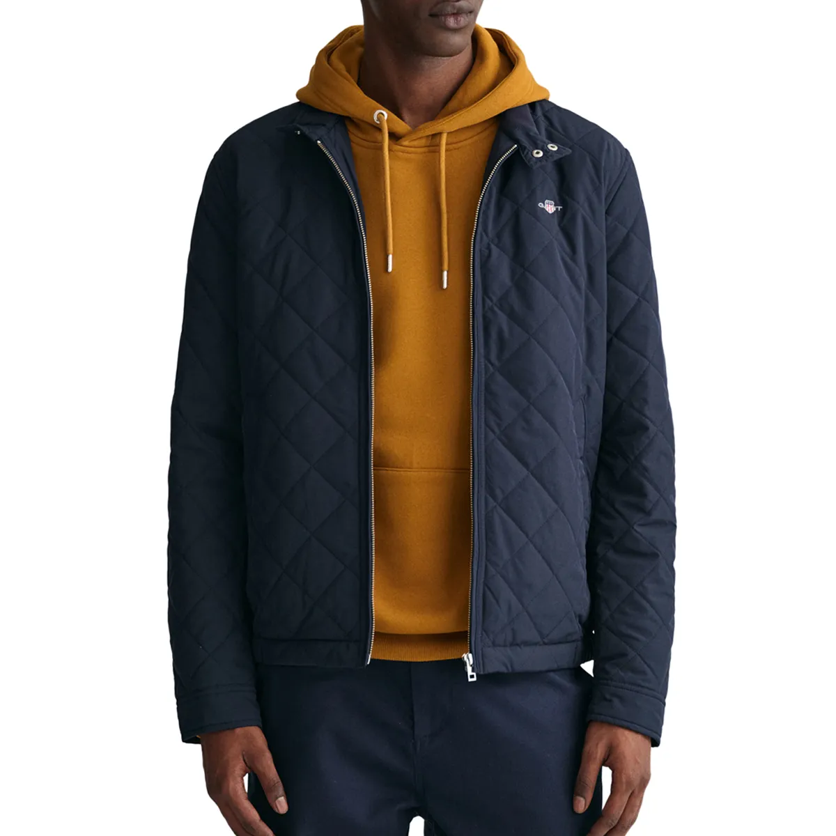 Gant Quilted Windcheater Jacket Evening
