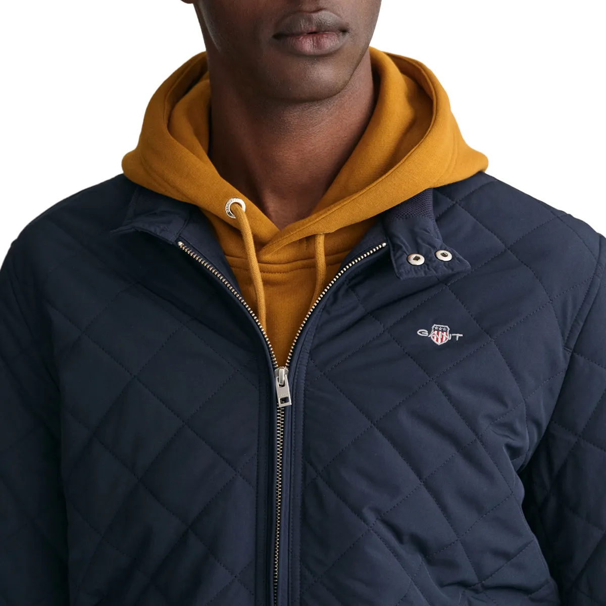 Gant Quilted Windcheater Jacket Evening