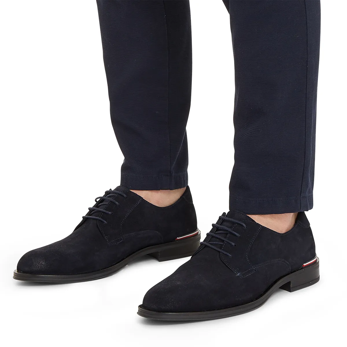 Tommy Hilfiger Suede Shoe Desert Sky