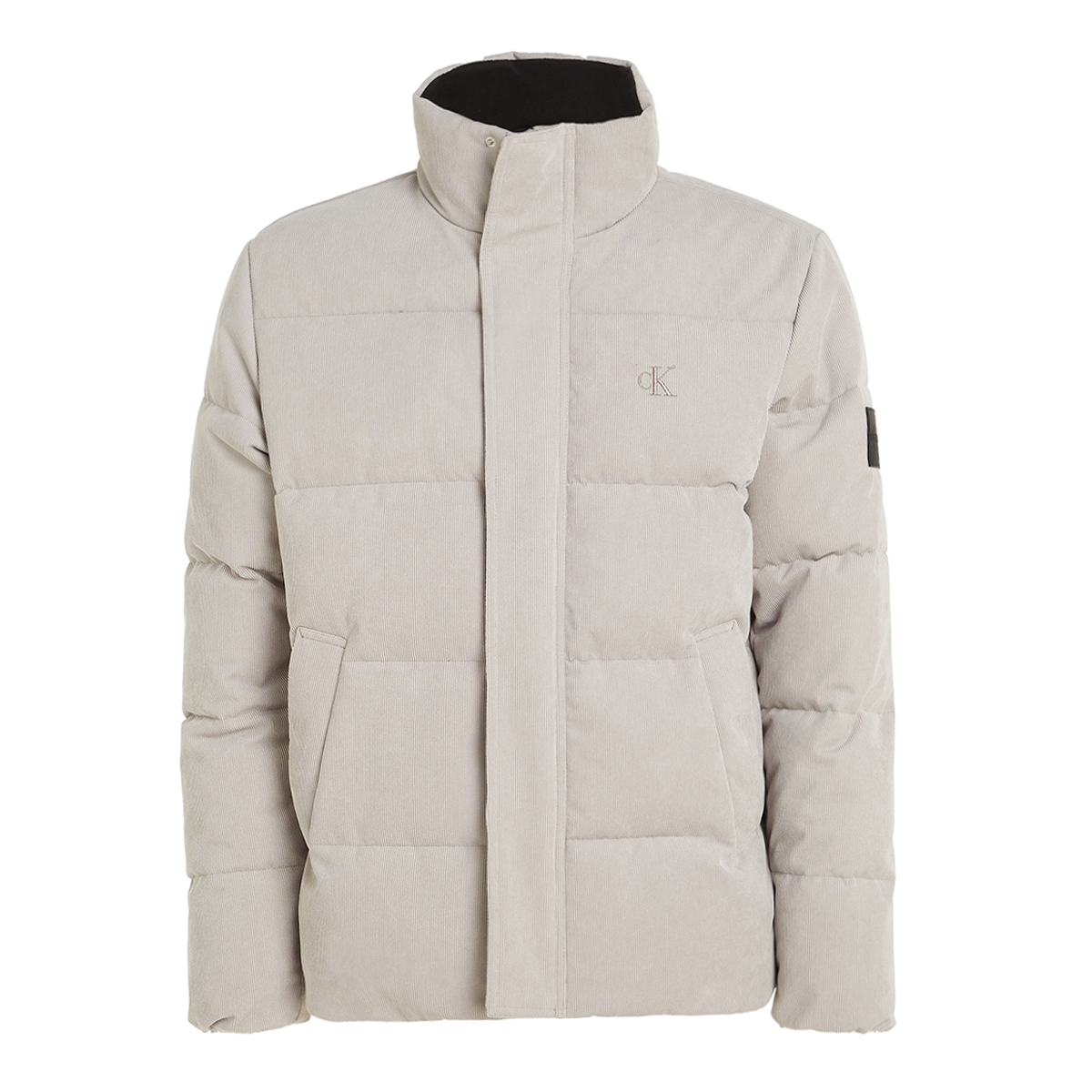 Calvin Klein Corduroy Puffer Jacket Porpoise Ejmenswear Store